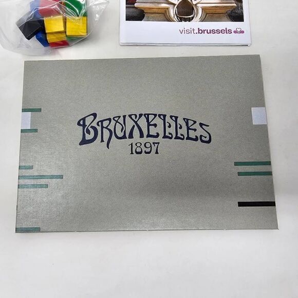 BRUXELLES 1897 CARD BOARD GAME ENGLISH EDITION MISSING RULEBOOK OTHERWISE MINT - Picture 4 of 7